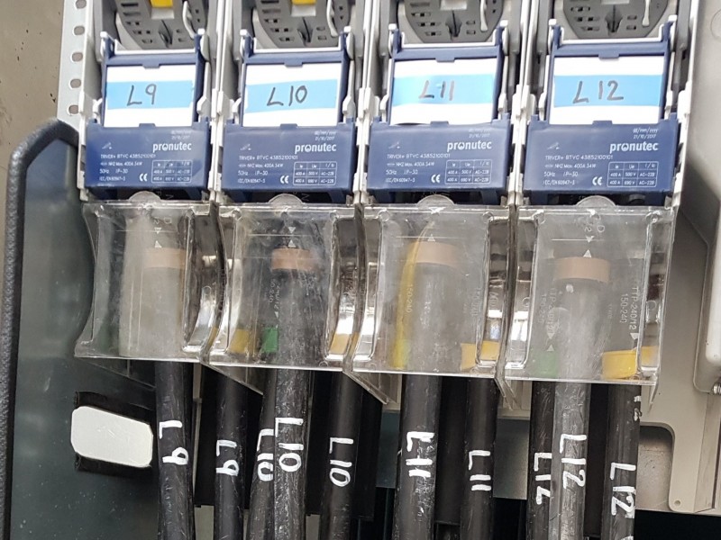 Cuadro eléctrico de placas solares